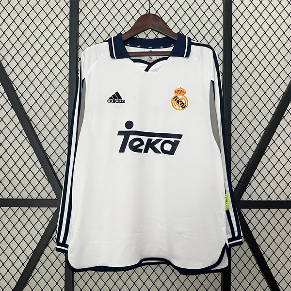 Tailandia Camiseta Real Madrid Primera equipo Retro ML 2000 2001